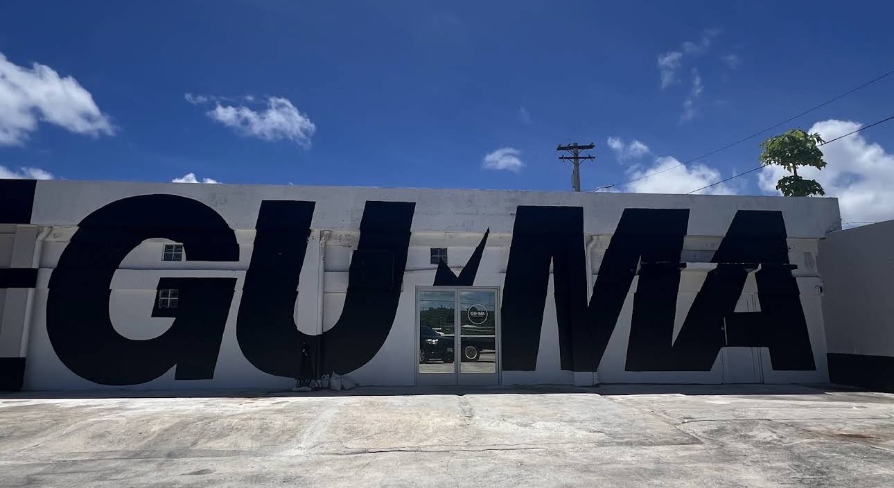 GUMA exterior mural in Tamuning, Guam