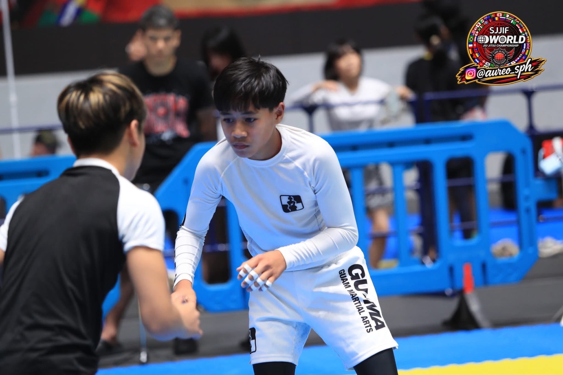 Bray competing at the 2026 SJJIF World Championships