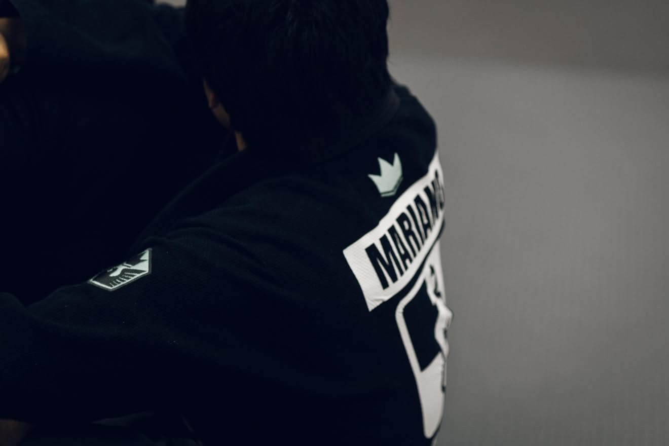 Alexander Mariano during a Jiu Jitsu training round