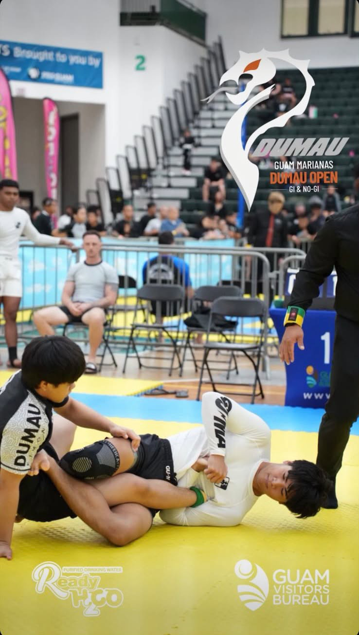 Alexander Mariano competing at the Guam Marianas Dumau Open