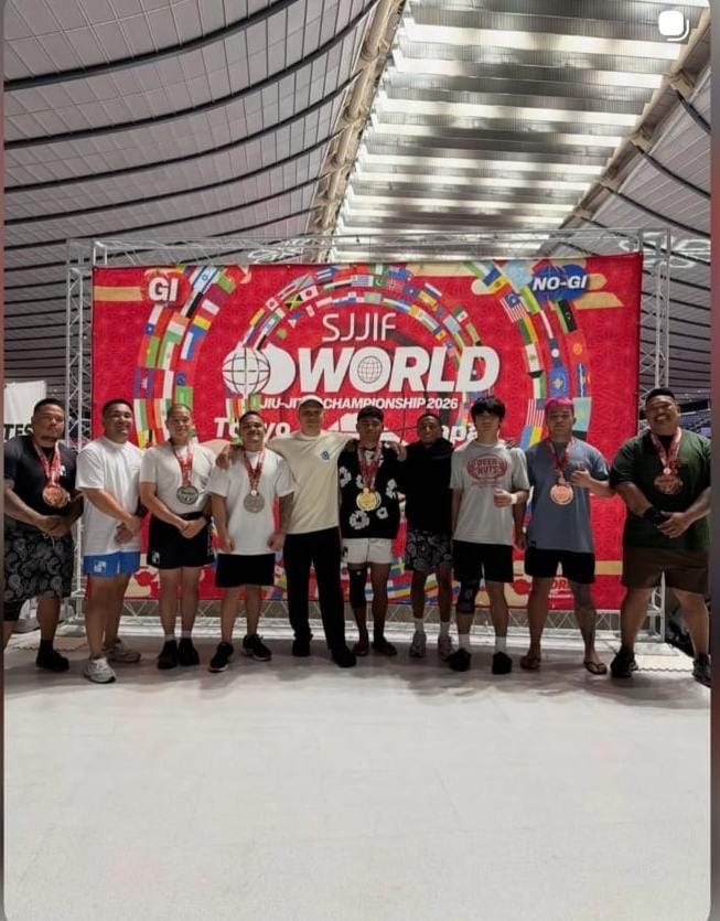 Team GUMA at the SJJIF World Championships