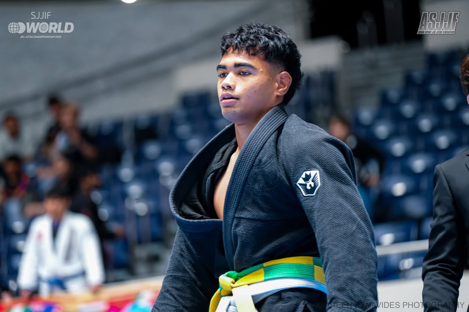 Jasper Alpet ready to compete at the SJJIF World Championships
