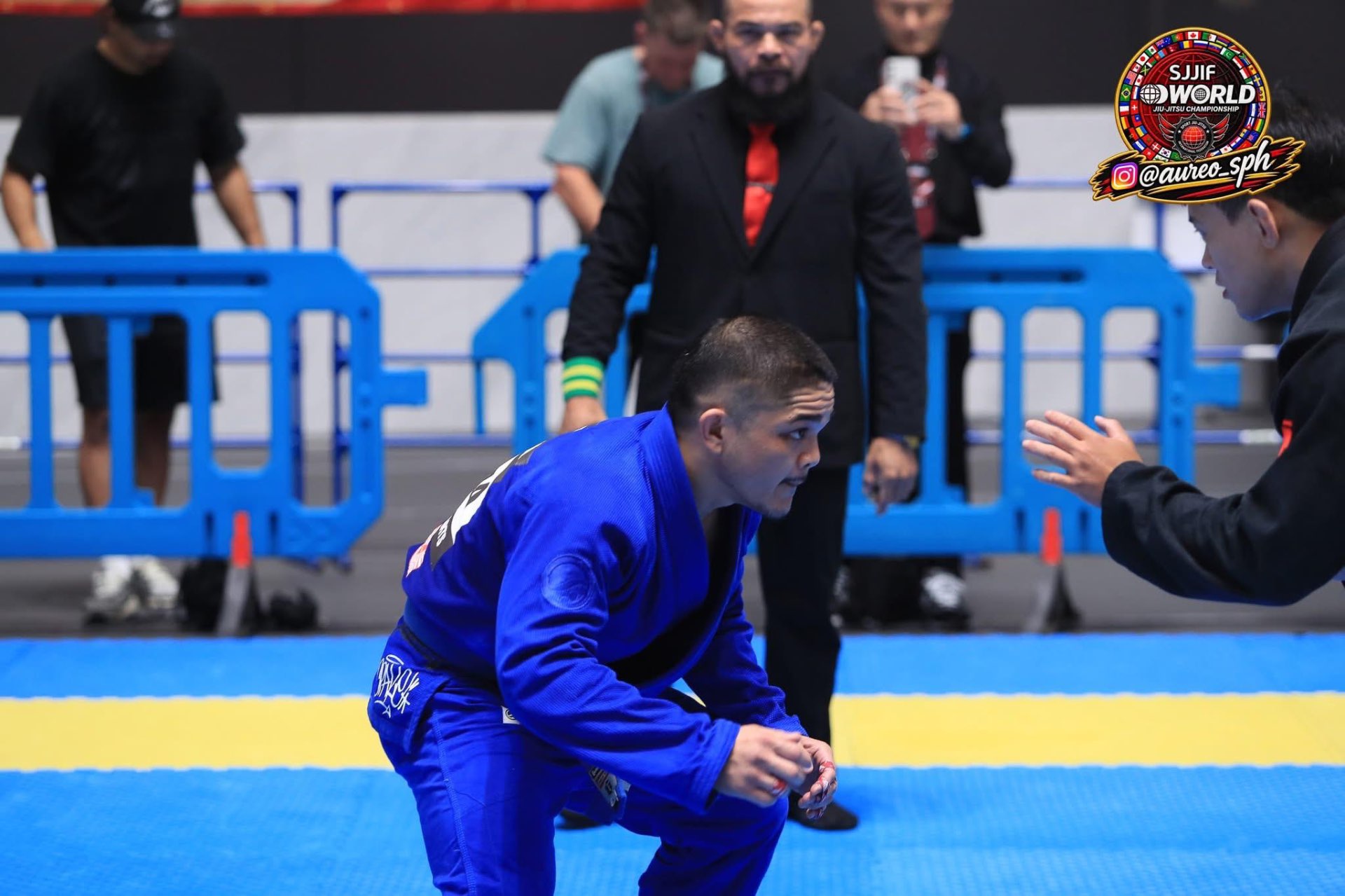 Coach Gabe ready to compete at the SJJIF World Championship