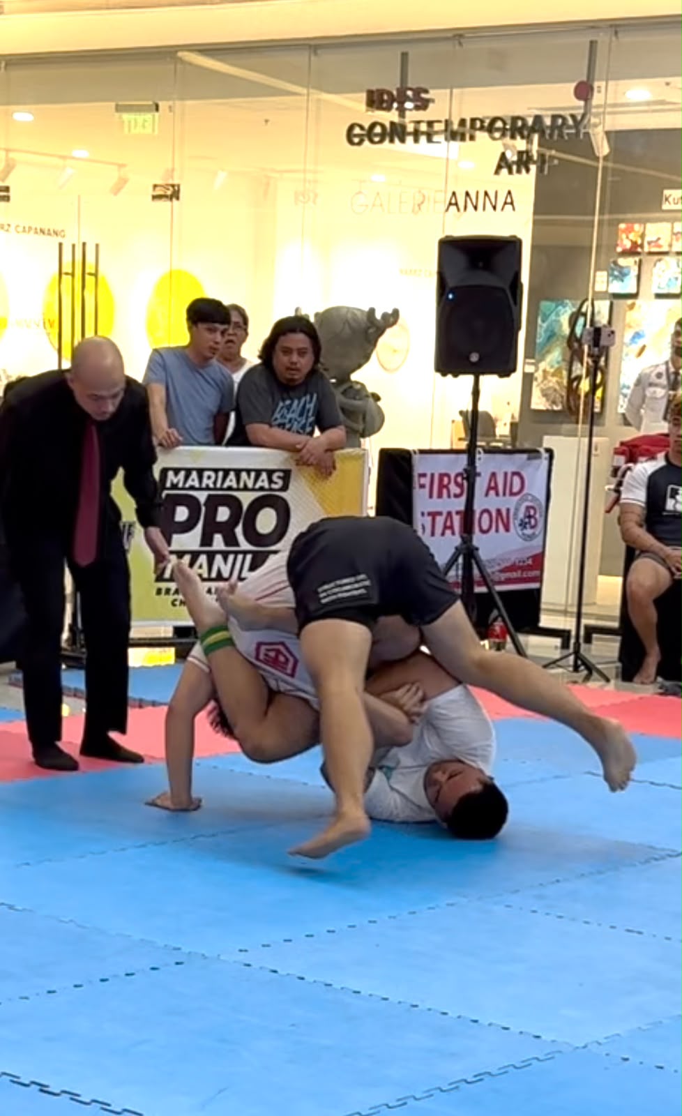 Joel Ymballa competing at Marianas Pro Manila