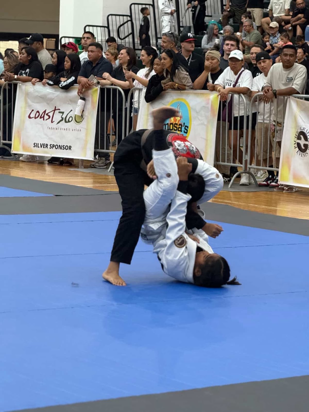 A’myah Cabe in action during a match