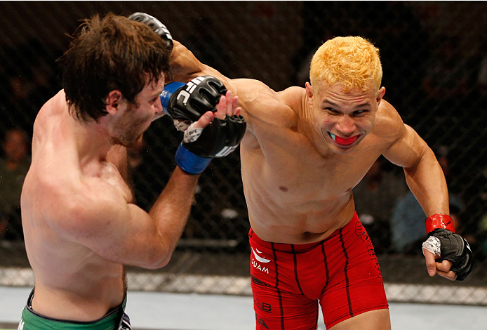 Jon Tuck in UFC action