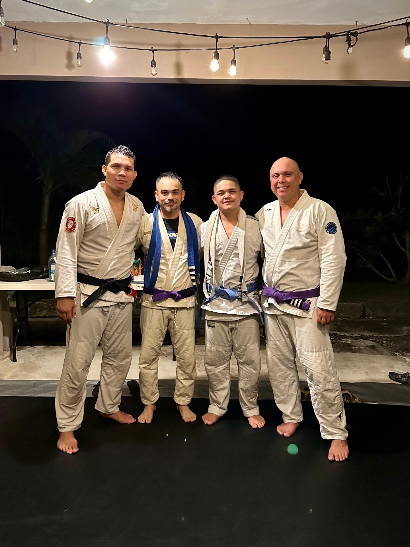 Coach Gabe with his GUMA teammates