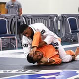 Brendan Sanders in a gi match