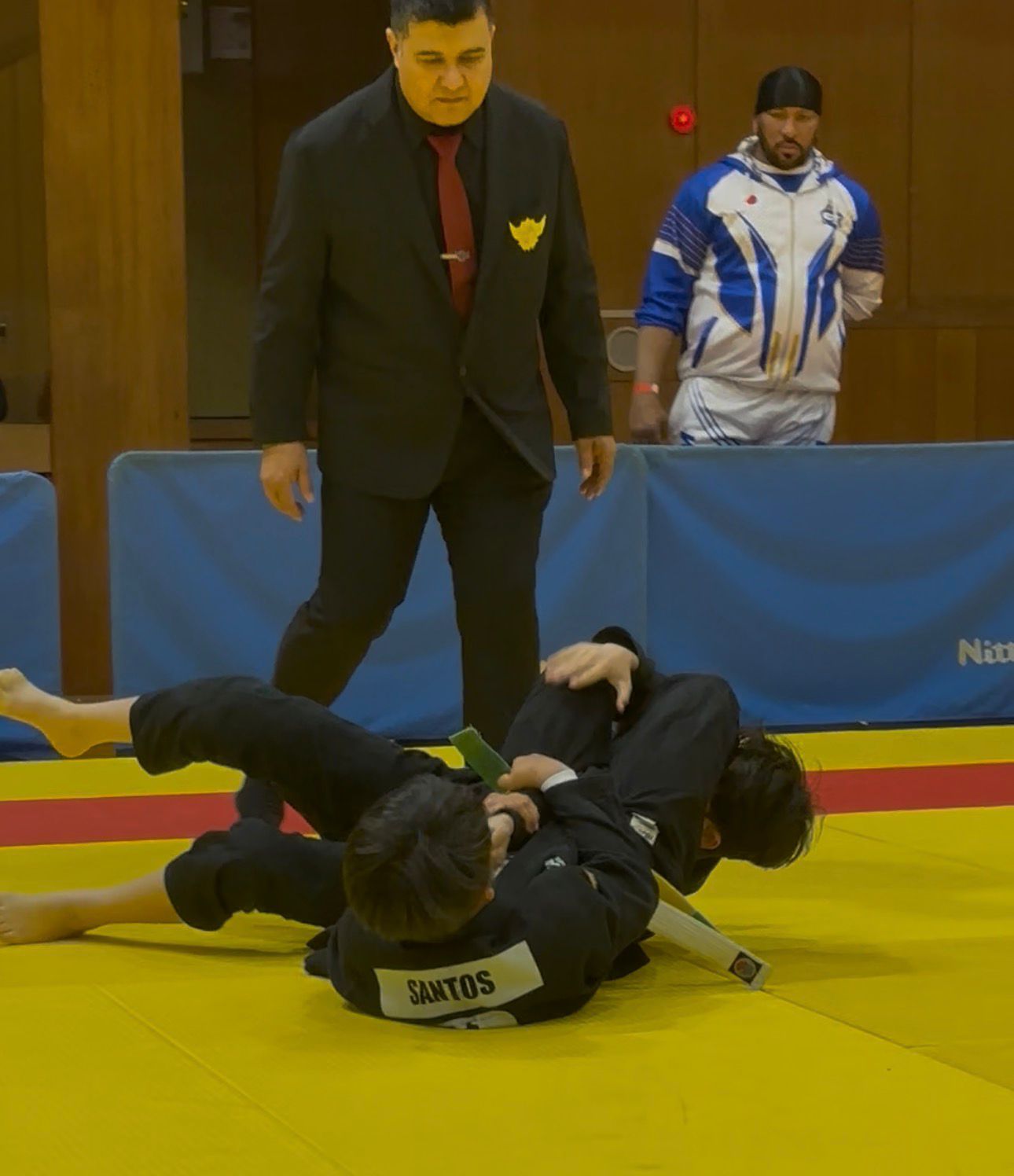 Bray in action during a gi match
