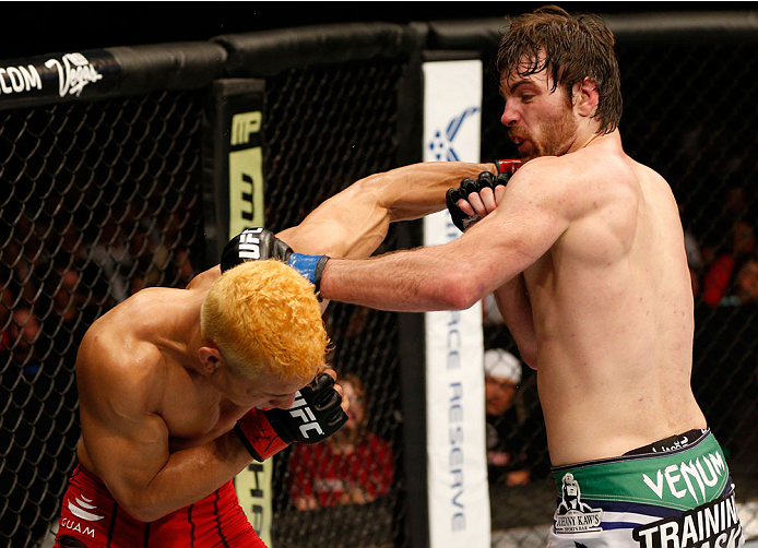 Jon Tuck in UFC action